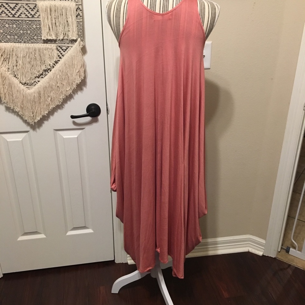 Marsala Sleeveless Harem Dress - Picture 5 of 5